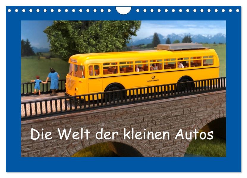 Die Welt der kleinen Autos (Wandkalender 2027 DIN A4 quer) CALVENDO Monatskalender