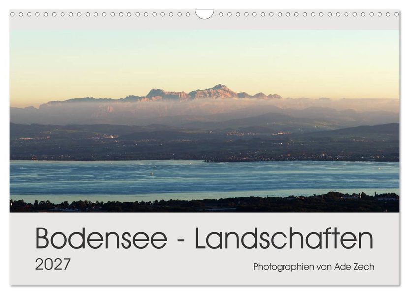 Bodensee - Landschaften (Wandkalender 2027 DIN A3 quer) CALVENDO Monatskalender