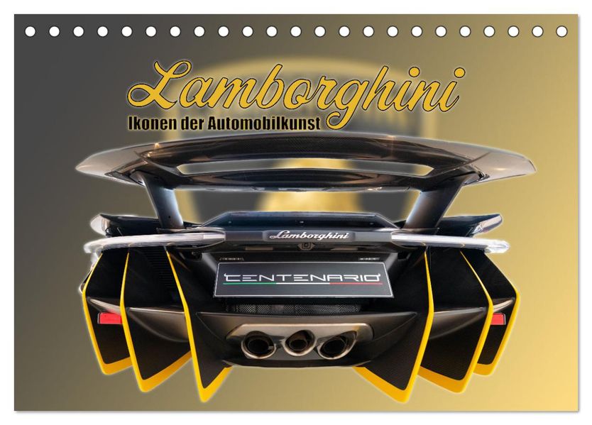 Ikonen der Automobilkunst (Tischkalender 2027 DIN A5 quer) CALVENDO Monatskalender