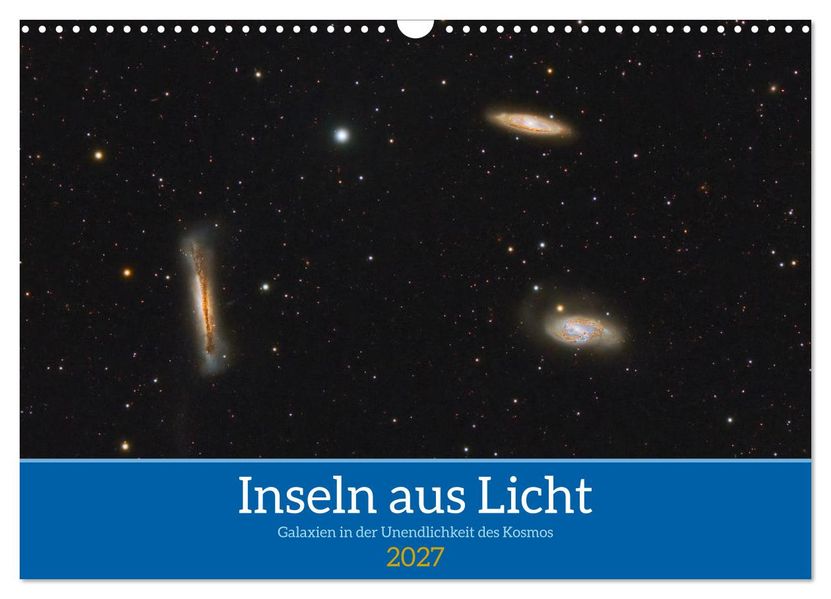 Inseln aus Licht (Wandkalender 2027 DIN A3 quer) CALVENDO Monatskalender