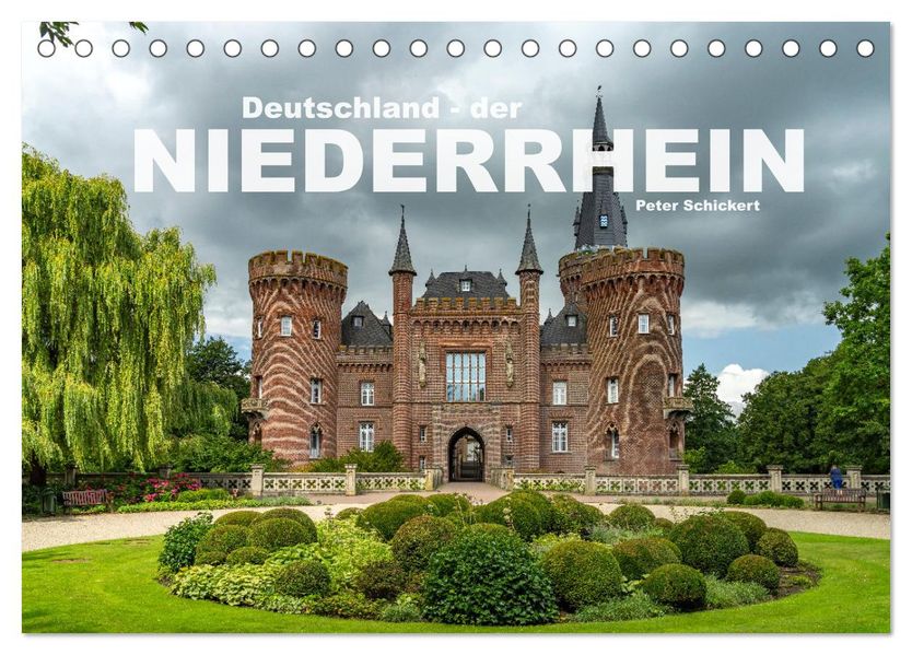 Deutschland - der Niederrhein (Tischkalender 2027 DIN A5 quer) CALVENDO Monatskalender