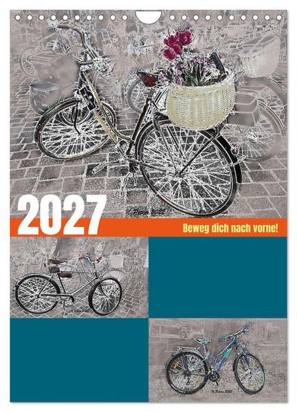 Beweg dich nach vorne! (Wandkalender 2027 DIN A4 hoch) CALVENDO Monatskalender