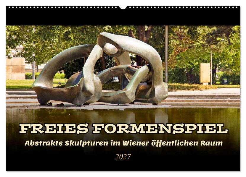 Freies Formenspiel (Wandkalender 2027 DIN A2 quer) CALVENDO Monatskalender