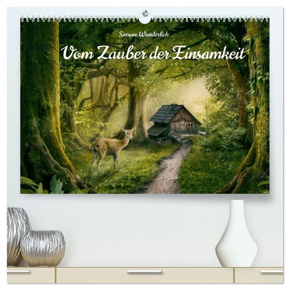 Vom Zauber der Einsamkeit (hochwertiger Premium Wandkalender 2027 DIN A2 quer) Kunstdruck in Hochglanz