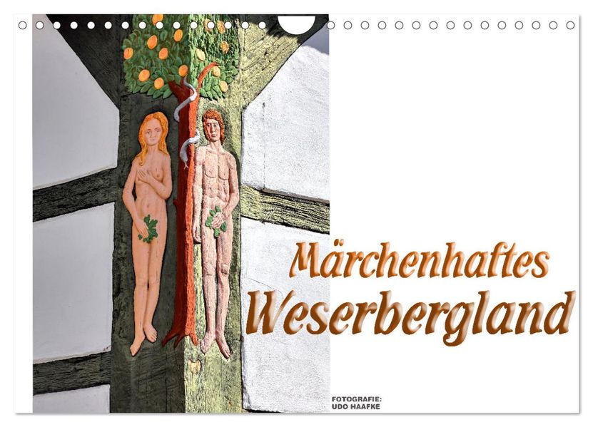 Märchenhaftes Weserbergland (Wandkalender 2027 DIN A4 quer) CALVENDO Monatskalender