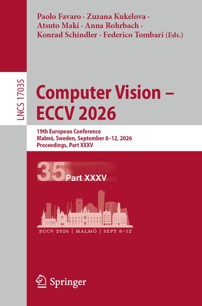 Computer Vision - ECCV 2026
