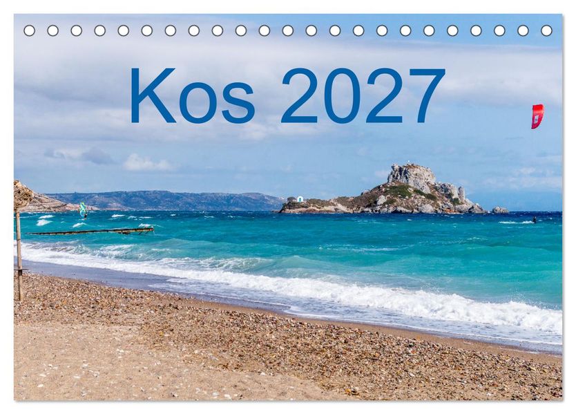 Kos 2027 (Tischkalender 2027 DIN A5 quer) CALVENDO Monatskalender