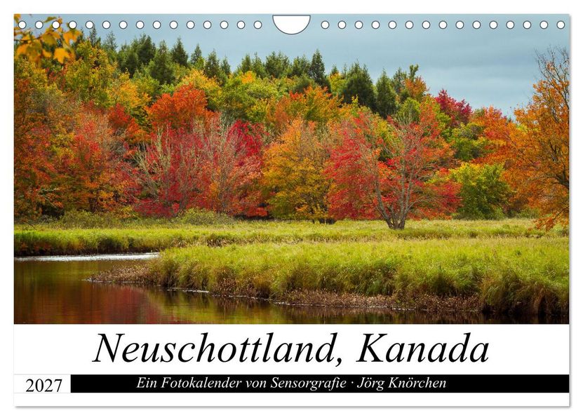 Neuschottland Kanada (Wandkalender 2027 DIN A4 quer) CALVENDO Monatskalender