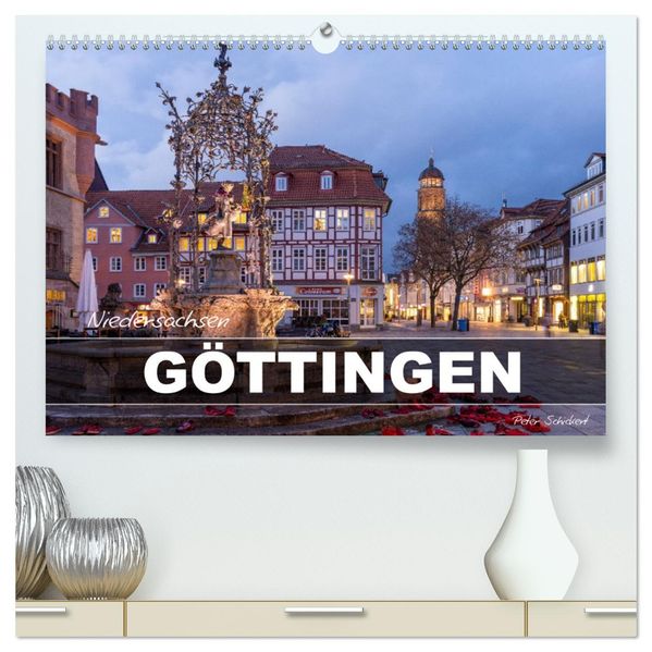 Niedersachsen - Göttingen (hochwertiger Premium Wandkalender 2027 DIN A2 quer) Kunstdruck in Hochglanz
