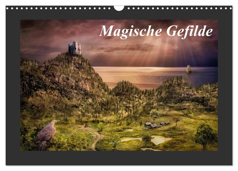 Magische Gefilde (Wandkalender 2027 DIN A3 quer) CALVENDO Monatskalender