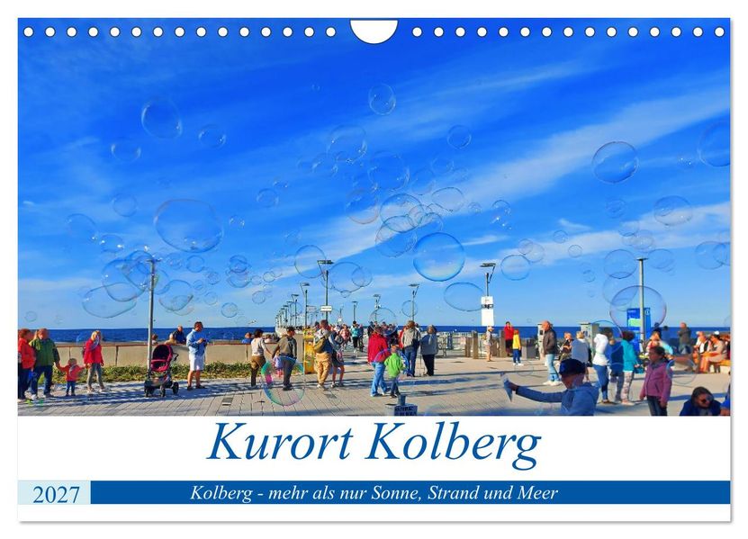 Kurort Kolberg (Wandkalender 2027 DIN A4 quer) CALVENDO Monatskalender