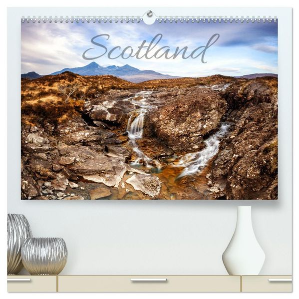 Scotland (hochwertiger Premium Wandkalender 2027 DIN A2 quer) Kunstdruck in Hochglanz