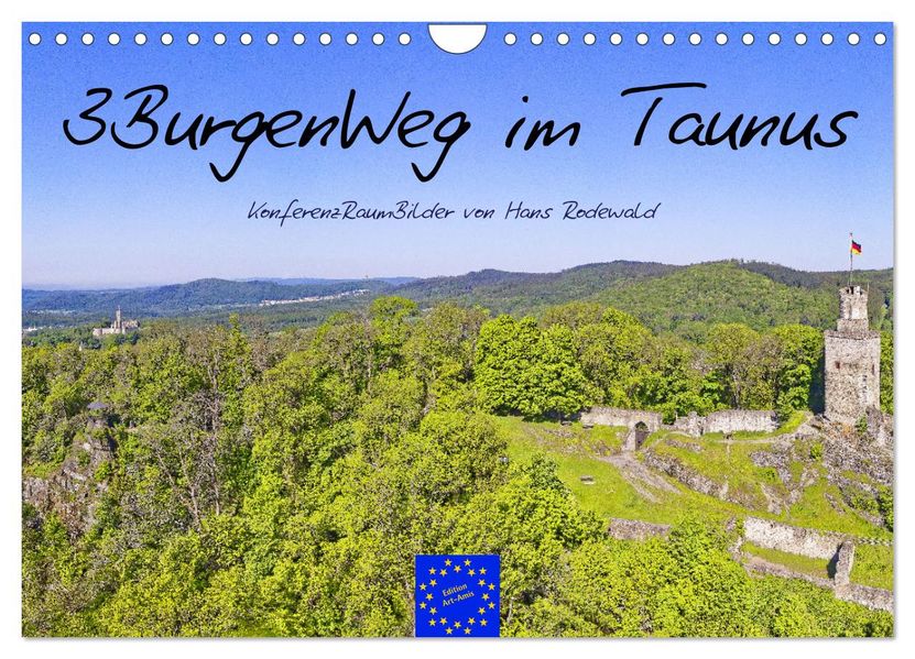 3BurgenWeg im Taunus - Der Erlebnispfad (Wandkalender 2027 DIN A4 quer) CALVENDO Monatskalender