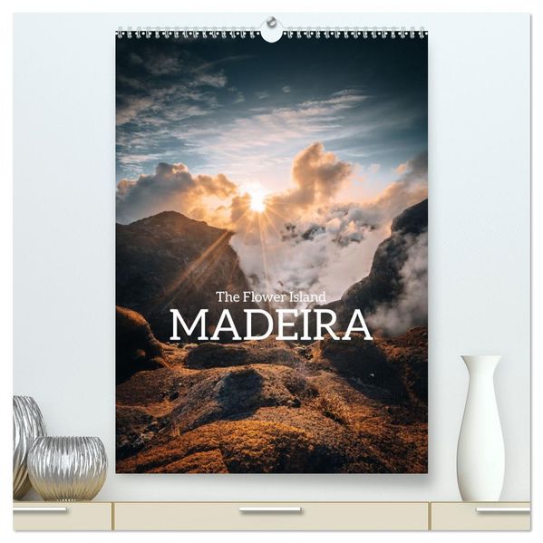 The Flower Island Madeira (High Quality Premium Wall Calendar 2027 DIN A2 portrait)CALVENDO 12 Month Wall Calendar