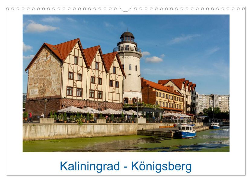 Kaliningrad - Königsberg (Wandkalender 2027 DIN A3 quer) CALVENDO Monatskalender