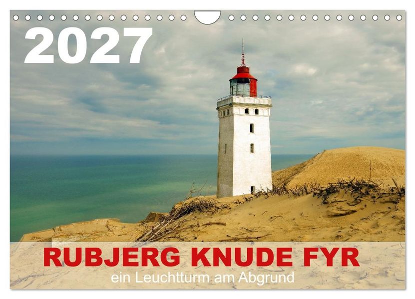 Rubjerg Knude Fyr (Wandkalender 2027 DIN A4 quer) CALVENDO Monatskalender