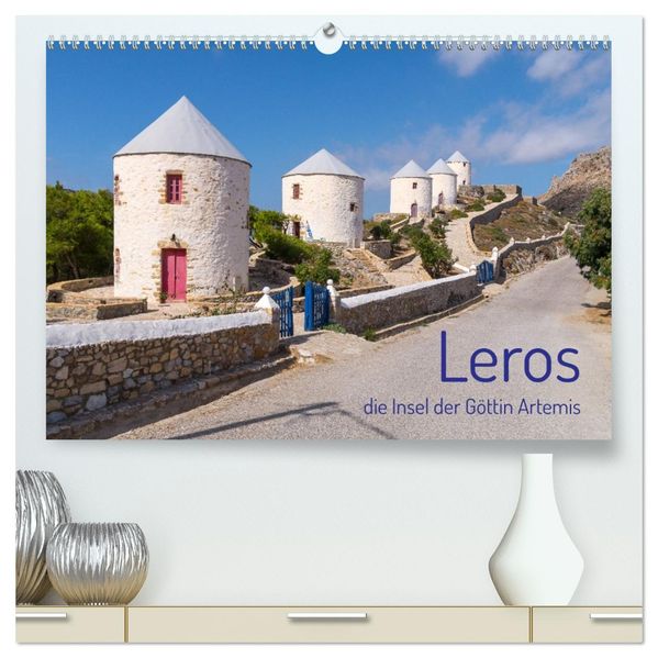 Leros - die Insel der Göttin Artemis (hochwertiger Premium Wandkalender 2027 DIN A2 quer) Kunstdruck in Hochglanz