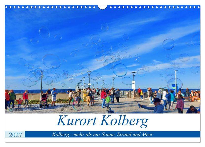 Kurort Kolberg (Wandkalender 2027 DIN A3 quer) CALVENDO Monatskalender