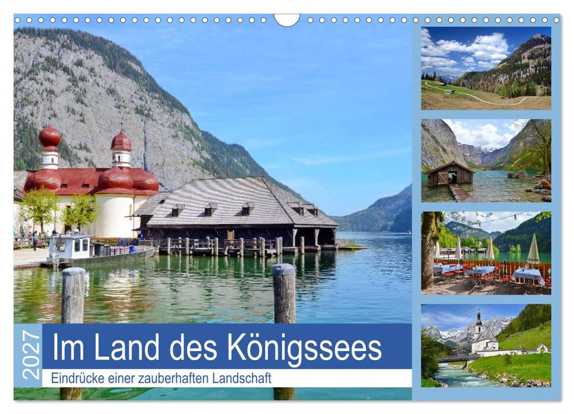 Im Land des Königssees (Wandkalender 2027 DIN A3 quer) CALVENDO Monatskalender