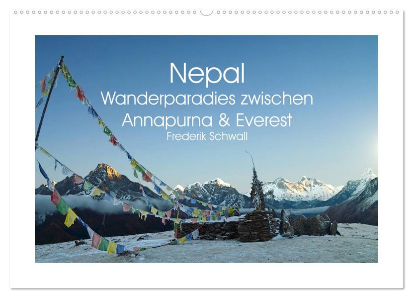 Nepal - Wanderparadies zwischen Annapurna & Everest (Wandkalender 2027 DIN A2 quer) CALVENDO Monatskalender