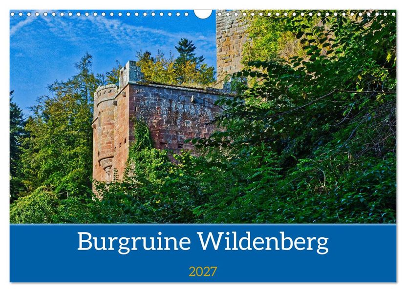 Burg Wildenberg (Wandkalender 2027 DIN A3 quer) CALVENDO Monatskalender