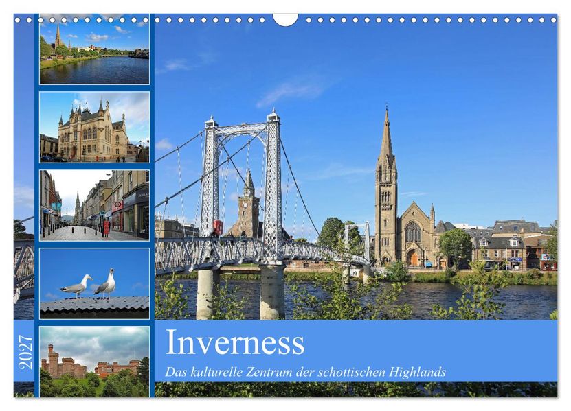 Inverness (Wandkalender 2027 DIN A3 quer) CALVENDO Monatskalender