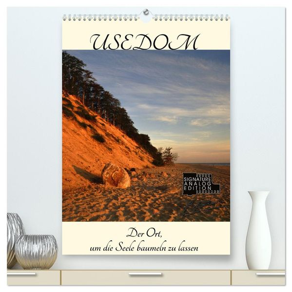 Usedom (hochwertiger Premium Wandkalender 2027 DIN A2 hoch) Kunstdruck in Hochglanz