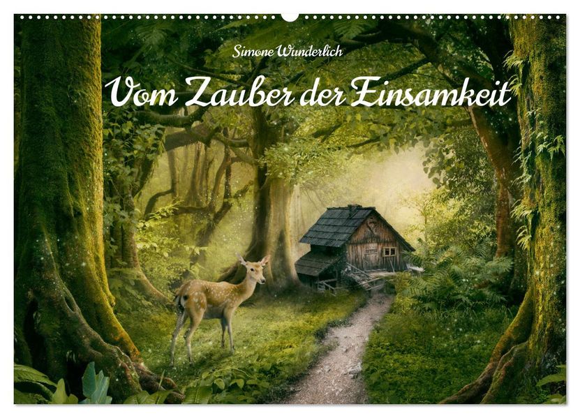 Vom Zauber der Einsamkeit (Wandkalender 2027 DIN A2 quer) CALVENDO Monatskalender