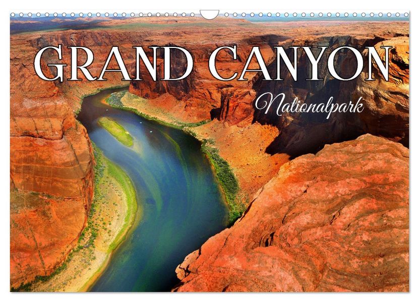 Grand Canyon Nationalpark (Wandkalender 2027 DIN A3 quer) CALVENDO Monatskalender