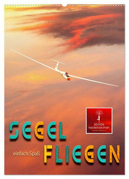 Segelfliegen - einfach Spaß (Wandkalender 2027 DIN A2 hoch) CALVENDO Monatskalender