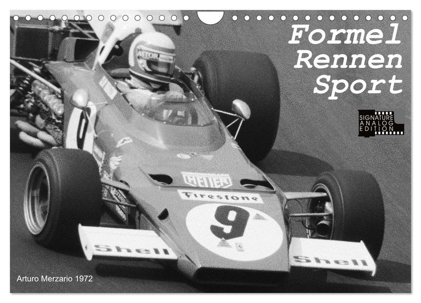 Formel - Rennen - Sport (Wandkalender 2027 DIN A4 quer) CALVENDO Monatskalender
