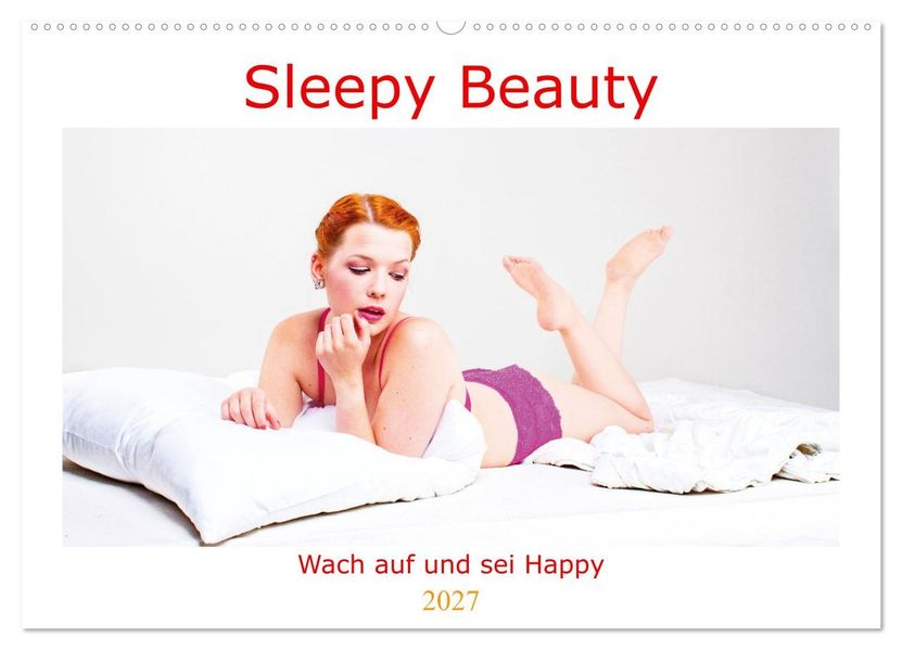 Sleepy Beauty (Wandkalender 2027 DIN A2 quer) CALVENDO Monatskalender