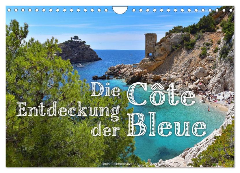 Die Entdeckung der Côte Bleue (Wandkalender 2027 DIN A4 quer) CALVENDO Monatskalender