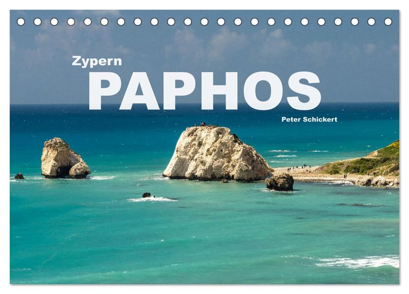 Zypern - Paphos (Tischkalender 2027 DIN A5 quer) CALVENDO Monatskalender