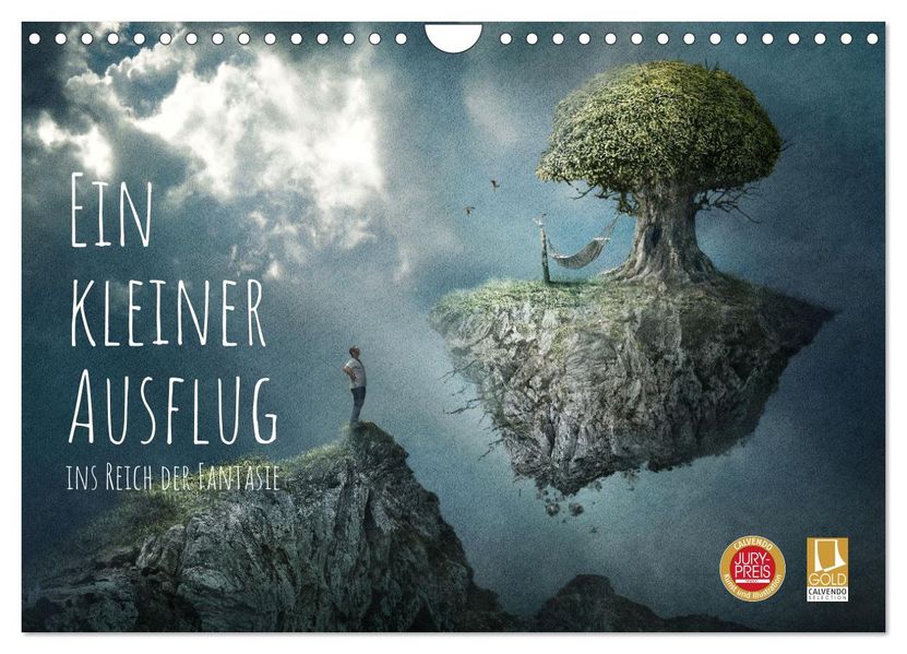 Ein kleiner Ausflug ins Reich der Fantasie (Wandkalender 2027 DIN A4 quer) CALVENDO Monatskalender