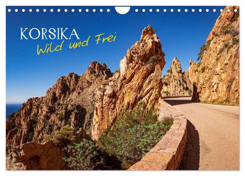 Korsika Wild und Frei (Wandkalender 2027 DIN A4 quer) CALVENDO Monatskalender
