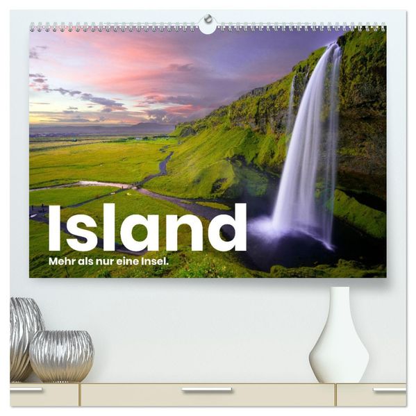 Island - Mehr als nur eine Insel. (hochwertiger Premium Wandkalender 2027 DIN A2 quer) Kunstdruck in Hochglanz