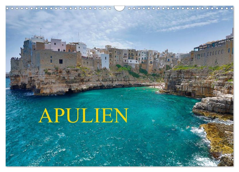 Apulien (Wandkalender 2027 DIN A3 quer) CALVENDO Monatskalender