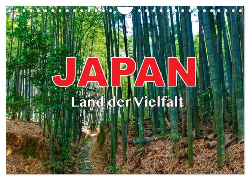 Japan - Land der Vielfalt (Wandkalender 2027 DIN A4 quer) CALVENDO Monatskalender