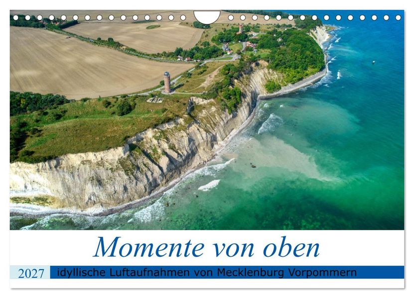 Momente von oben (Wandkalender 2027 DIN A4 quer) CALVENDO Monatskalender