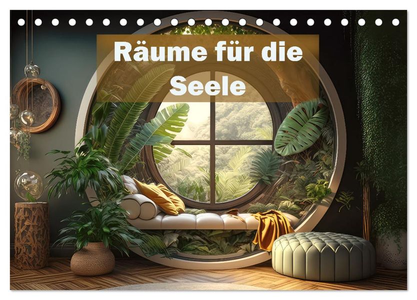 Räume für die Seele (Tischkalender 2027 DIN A5 quer) CALVENDO Monatskalender