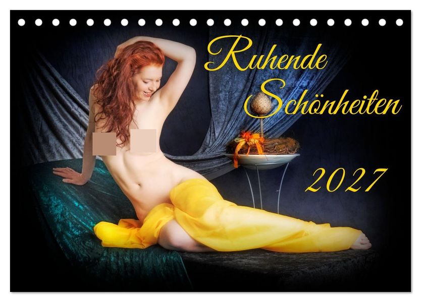 Ruhende Schönheiten (Tischkalender 2027 DIN A5 quer) CALVENDO Monatskalender
