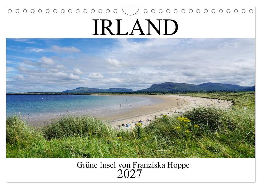 Grüne Insel - Irland (Wandkalender 2027 DIN A4 quer) CALVENDO Monatskalender