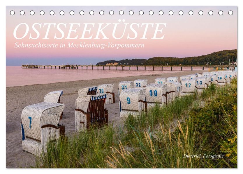 OSTSEEKÜSTE Sehnsuchtsorte in Mecklenburg-Vorpommern (Tischkalender 2027 DIN A5 quer) CALVENDO Monatskalender