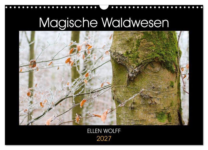 Magische Waldwesen (Wandkalender 2027 DIN A3 quer) CALVENDO Monatskalender