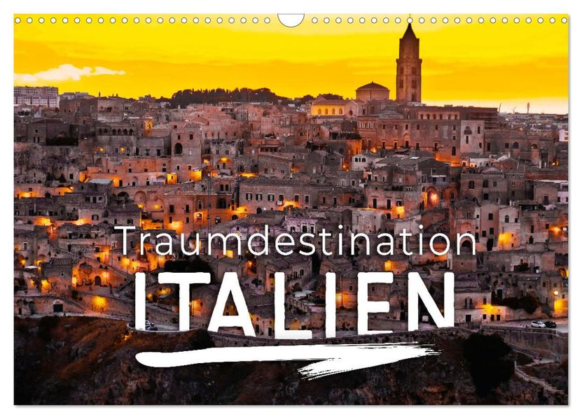 Traumdestination Italien (Wandkalender 2027 DIN A3 quer) CALVENDO Monatskalender