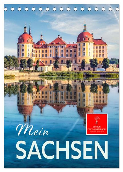Mein Sachsen (Tischkalender 2027 DIN A5 hoch) CALVENDO Monatskalender