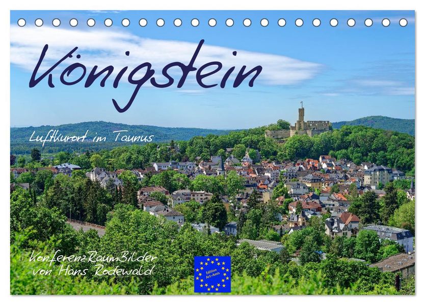 Königstein - Luftkurort im Taunus (Tischkalender 2027 DIN A5 quer) CALVENDO Monatskalender
