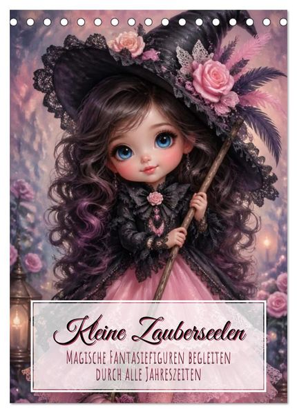 Kleine Zauberseelen (Tischkalender 2027 DIN A5 hoch) CALVENDO Monatskalender