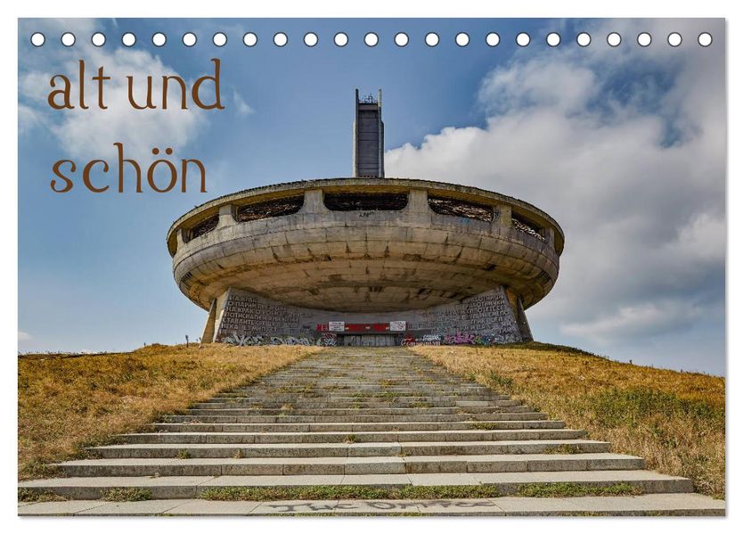 alt und schön (Tischkalender 2027 DIN A5 quer) CALVENDO Monatskalender